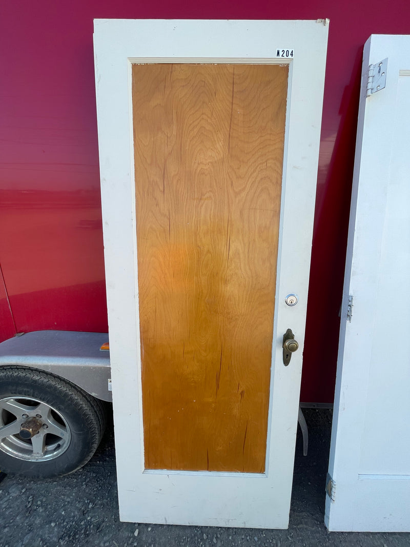 Wood Doors with Hardware