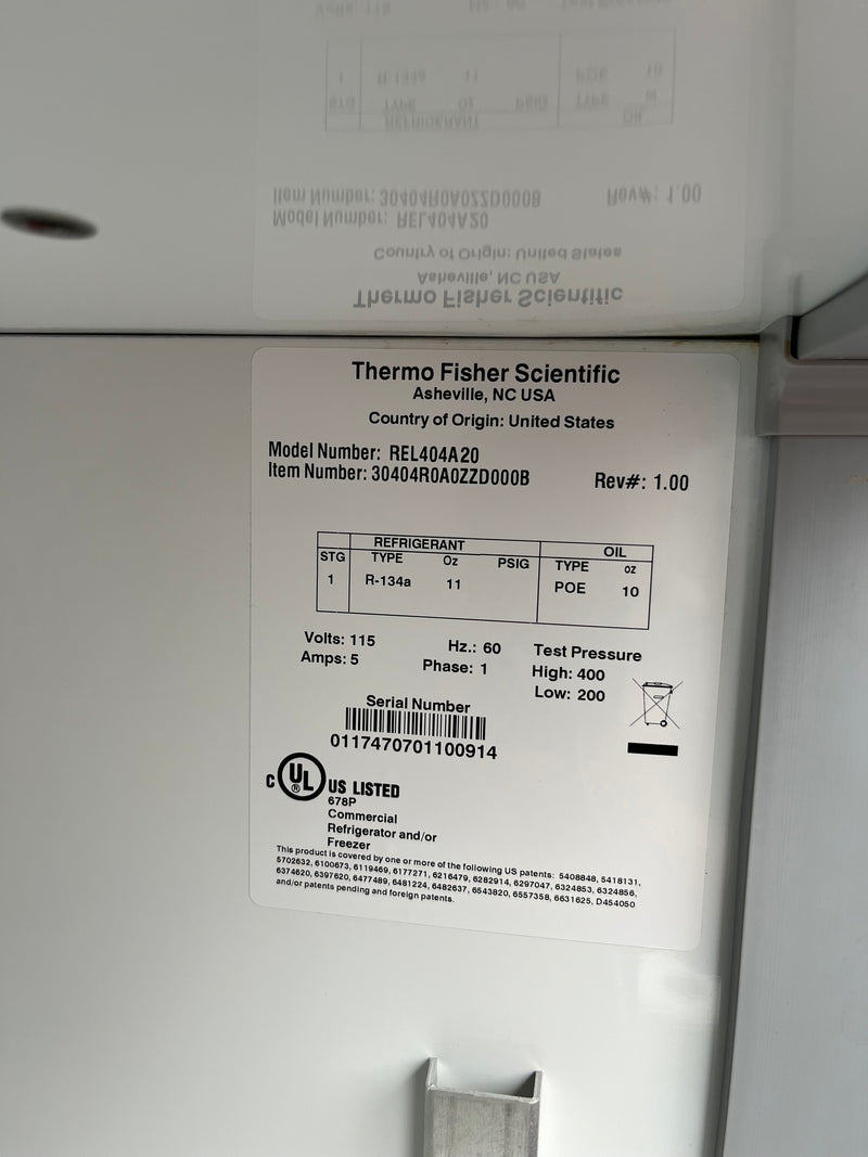 Thermo Fisher Scientific
High Performance Refrigerator