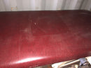 Medical - vintage bed/gurney - burgundy