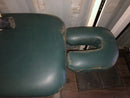 Medical - green exam table with headrest